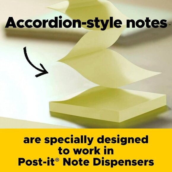 Pop-up Notes, 3x3 in, 5 Pads, America's Favorite Sticky Notes, Assorted Colors, - Picture 5 of 10